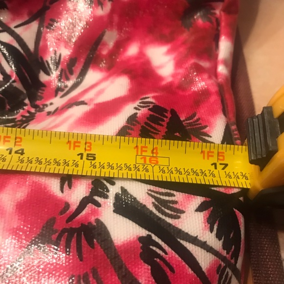 Betsey Johnson pink palm 🌴tree tote - Picture 2 of 8